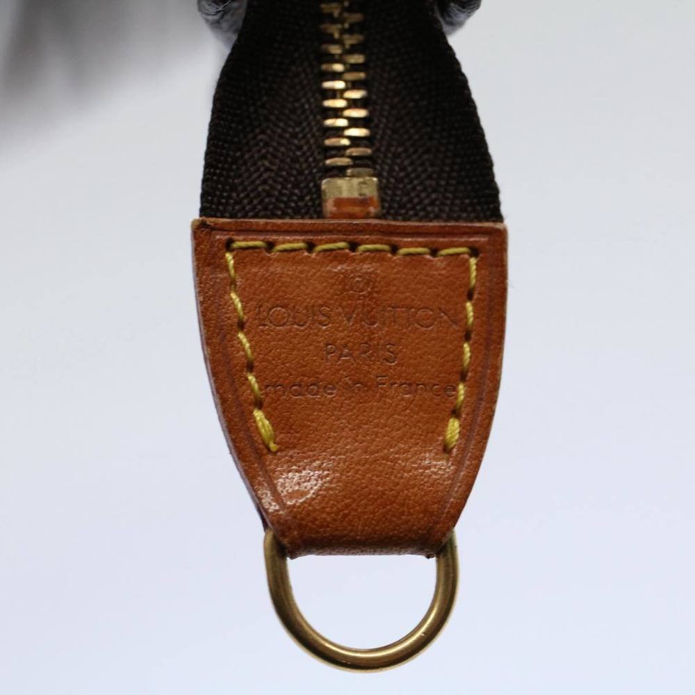 LOUIS VUITTON Monogram Bucket PM Accessory Pouch LV Auth 57646 - Picture 8 of 16